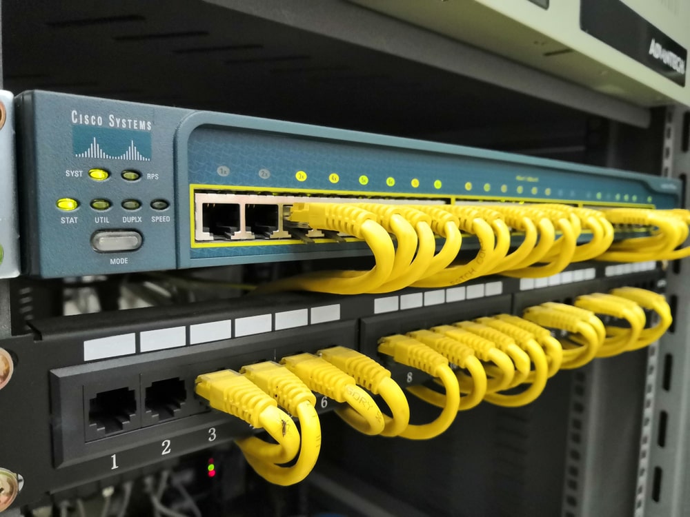 Buy cisco switch for small businesses.