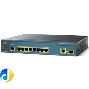 Cisco network switch model WS-C3560-8PC-S
